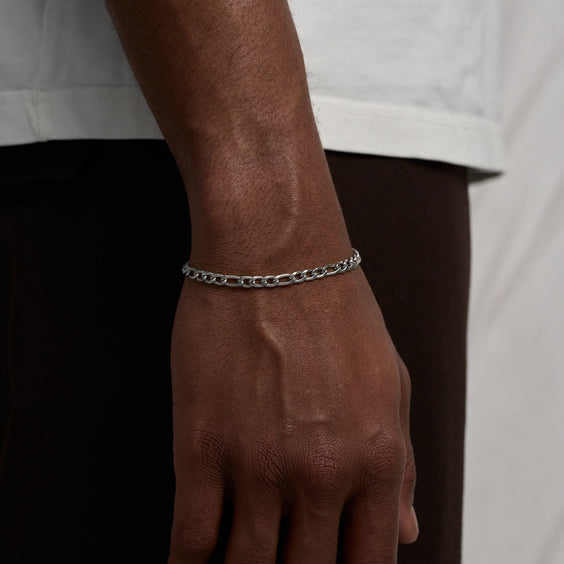 Figaro Bracelet (Silver) 5MM