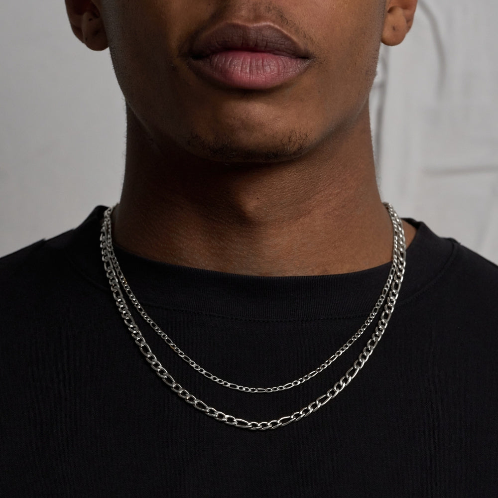 Figaro Chain (Silver) 3MM
