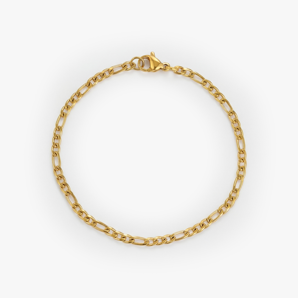 Figaro Bracelet (Goud) 3MM