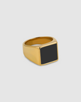 Flat Signet Ring (Gold)