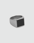 Flat Signet Ring (Silver)