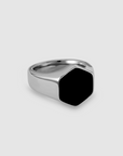 Hexagon Ring (Silber)