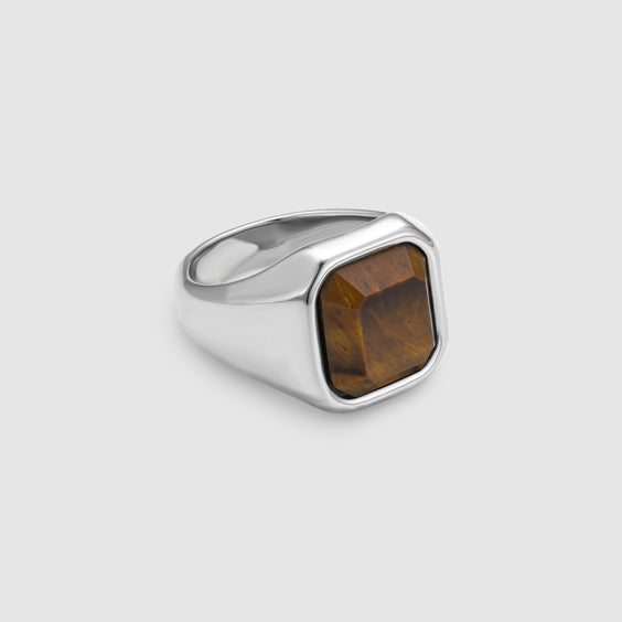 Horizon Signet Ring (Zilver)