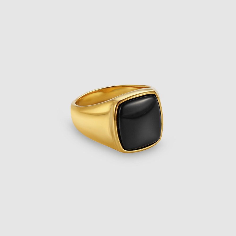King Black Ring (Gold)