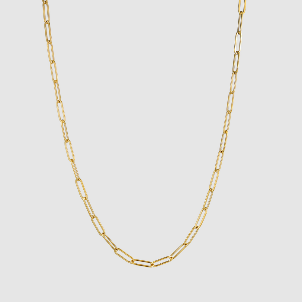 Paperclip Chain (Gold)