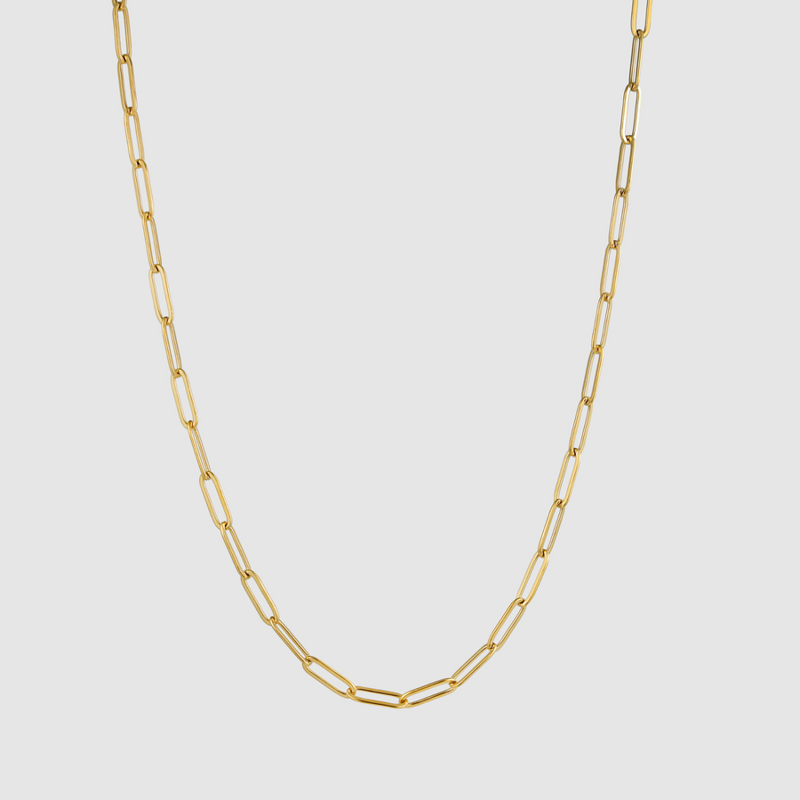Paperclip Chain (Gold)