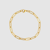 Paperclip Bracelet (Gold)