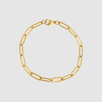 Paperclip Bracelet (Goud)