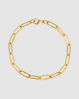 Paperclip Bracelet (Gold)