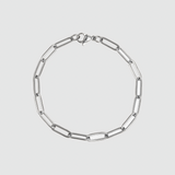 Paperclip Bracelet (Silber)