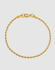 Rope Bracelet (Goud) 2MM