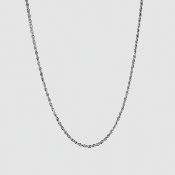 Rope Chain (Silber) 3MM 