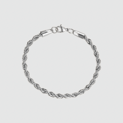Rope Bracelet (Silber) 5MM 