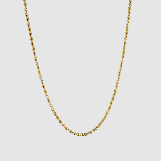 Rope Chain (Gold) 3MM 
