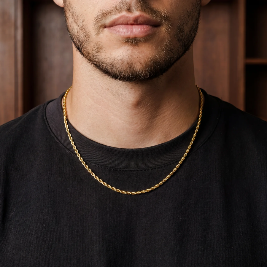 Rope Chain (Gold) 3MM