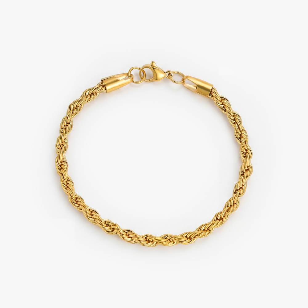 Rope Bracelet (Gold) 5MM