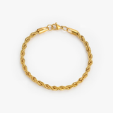 Rope Bracelet (Gold) 5MM