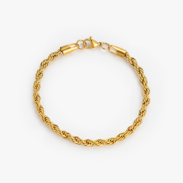 Rope Bracelet (Gold) 5MM