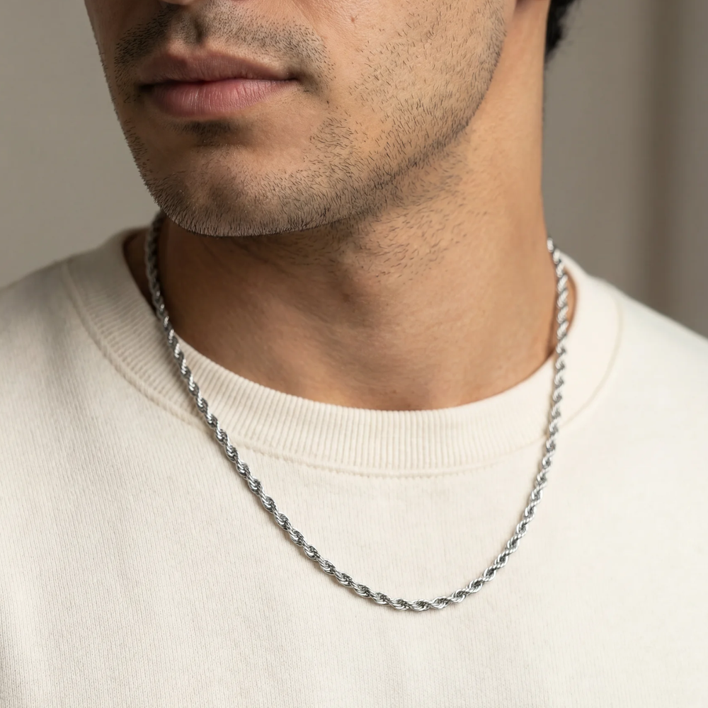 Rope Chain (Silver) 3MM