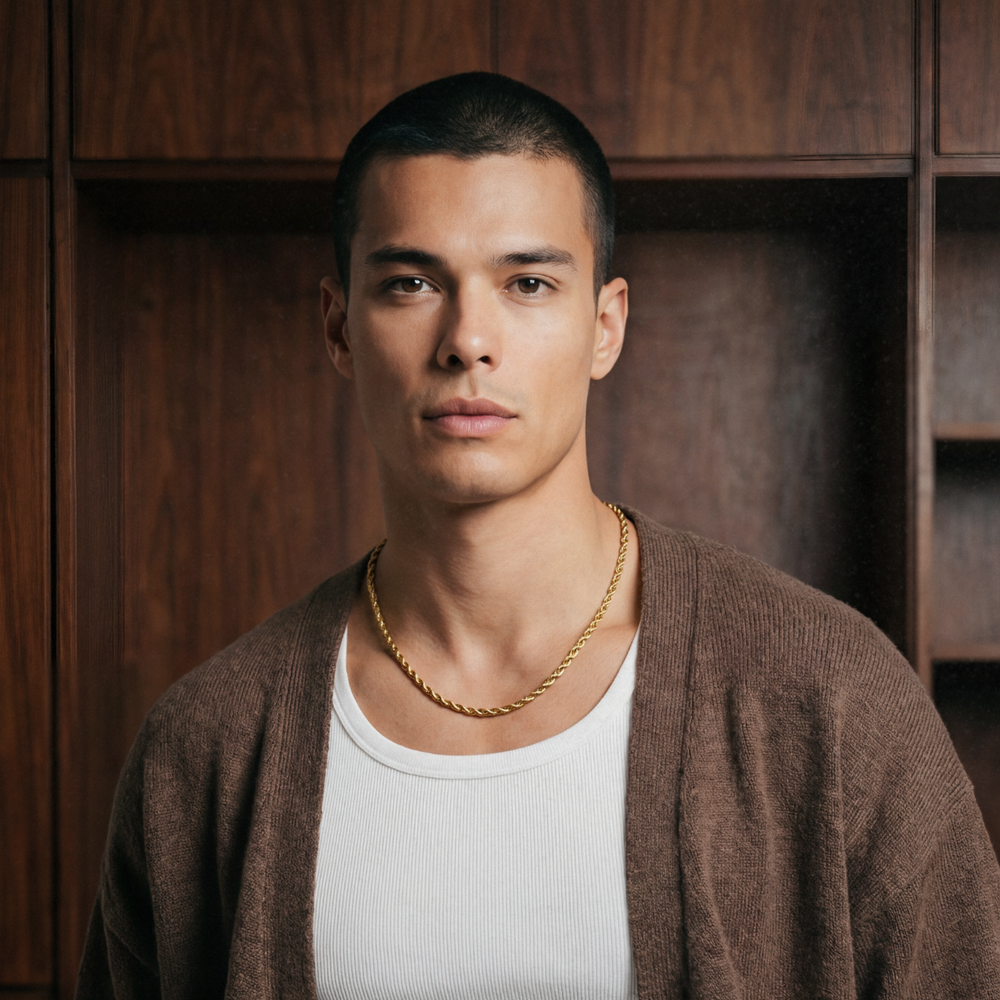 Rope Chain (Gold) 5MM