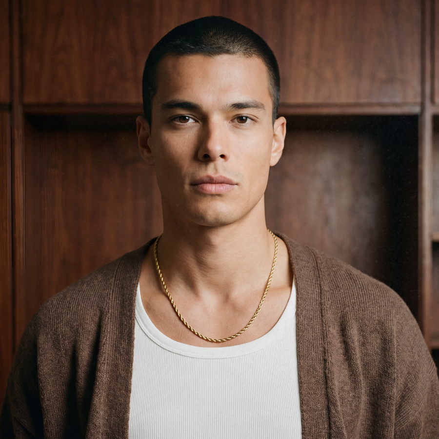 Rope Chain (Gold) 3MM