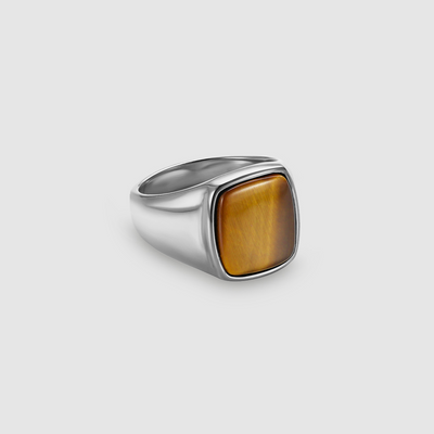 King Tiger's Eye Ring (Silver)