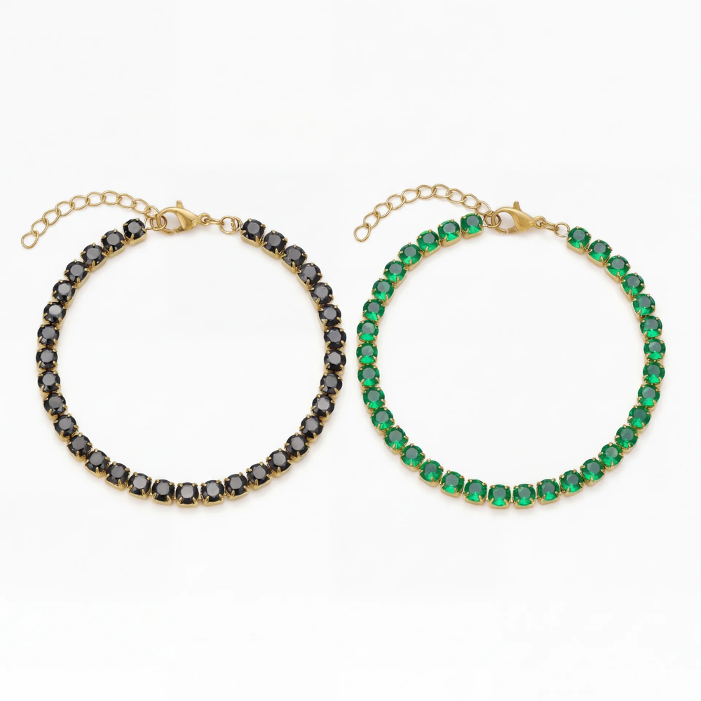 Tennis Set (Gold)