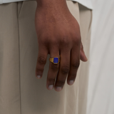 Watch Blue Ring (Gold)