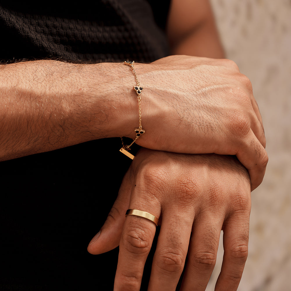 black clover bracelet + 