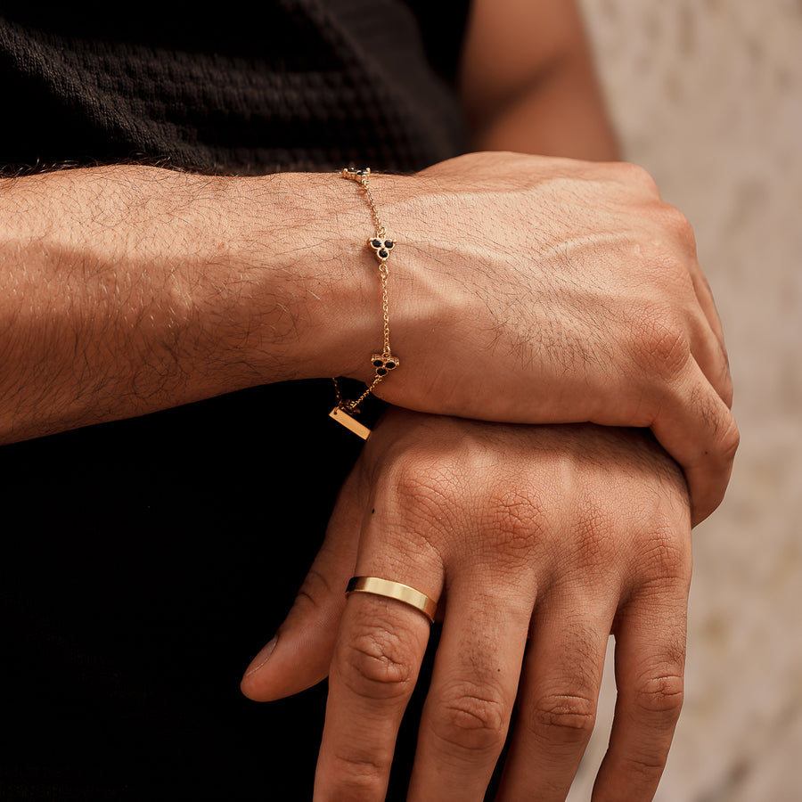 black clover bracelet + 