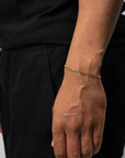 Cuban Bracelet (Gold) 3MM - Essence Amsterdam