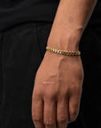 Cuban Bracelet (Gold) 5MM - Essence Amsterdam