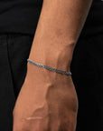 Cuban Bracelet (Silver) 3MM - Essence Amsterdam