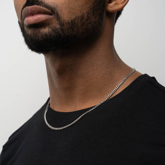 Cuban Chain (Silver) 3MM - Essence Amsterdam
