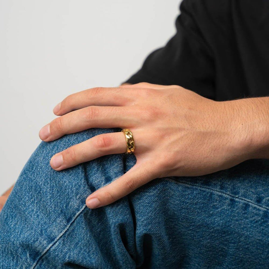 Cuban Ring (Gold) - Essence Amsterdam