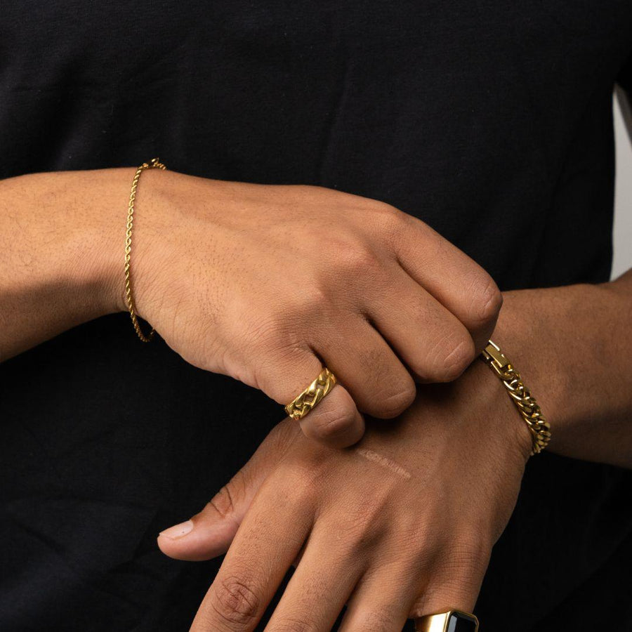 Cuban Ring (Gold) - Essence Amsterdam