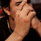 cuban 3mm bracelet + ess