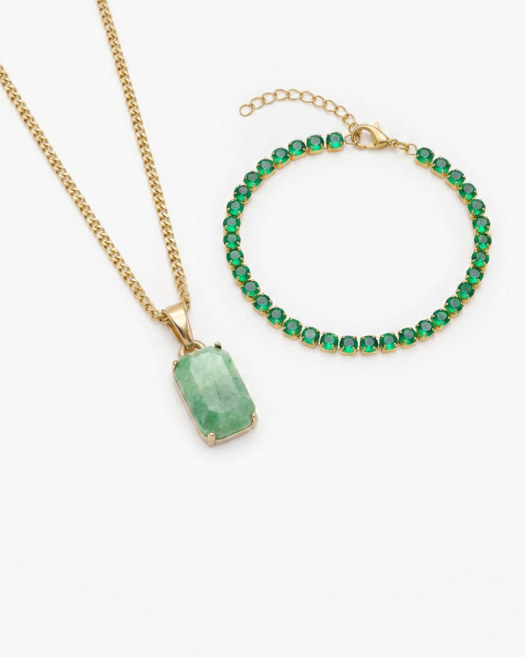 Aurora X Tennis Green Set (Gold)