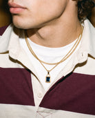 Azure (Gold), worn