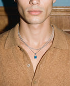 Azure (Silver), worn