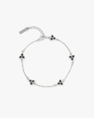 Black Clover Bracelet (Silver)