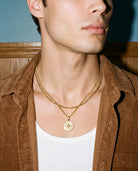 Compass (Gold), worn