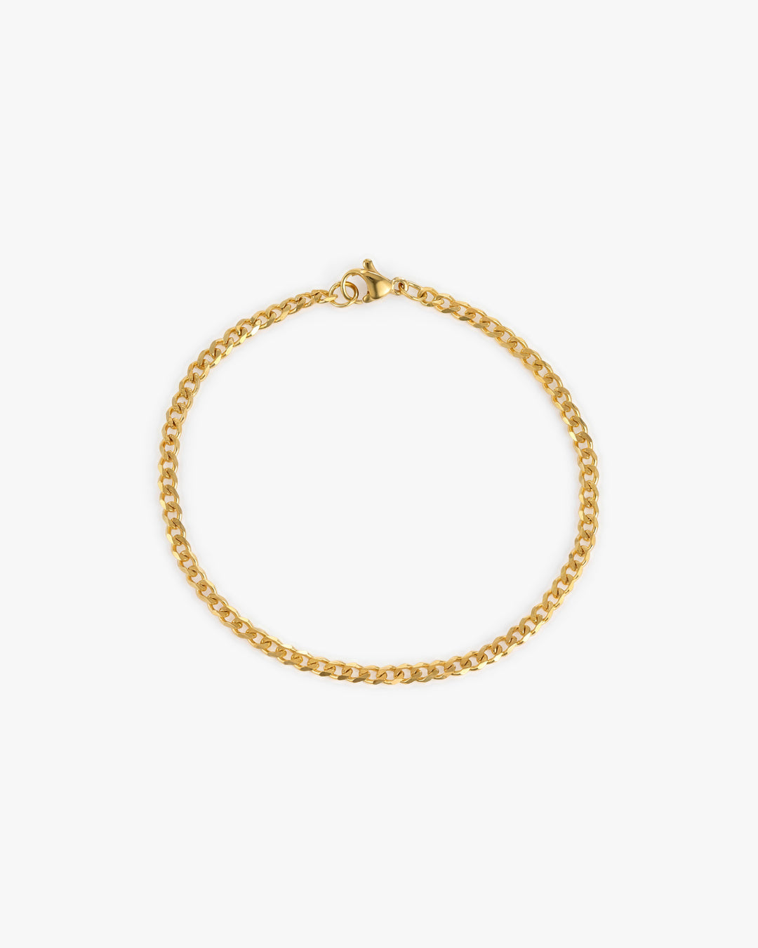 Cuban Bracelet (Gold) 3MM