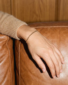 Cuban Bracelet (Gold) 3MM, worn