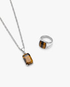 Horizon X Tiger’s Eye Set (Silver)