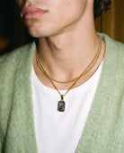 Moon (Gold), worn