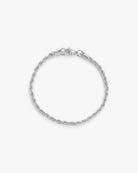 Rope Bracelet (Silver) 3MM
