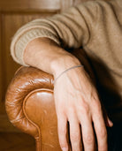 Cuban Bracelet (Silver) 3MM, worn