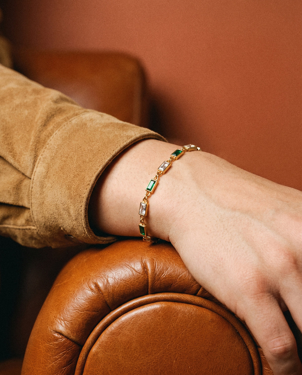 Verd Bracelet (Gold), worn