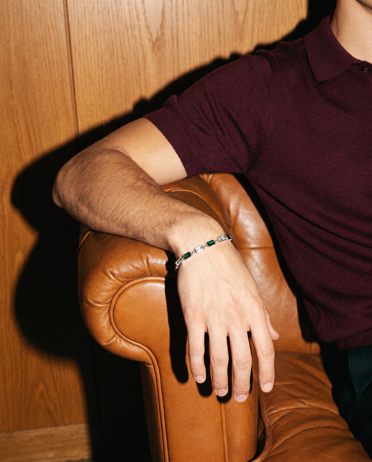 Verd Bracelet (Silver), worn